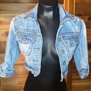 Distressed Jean Jacket